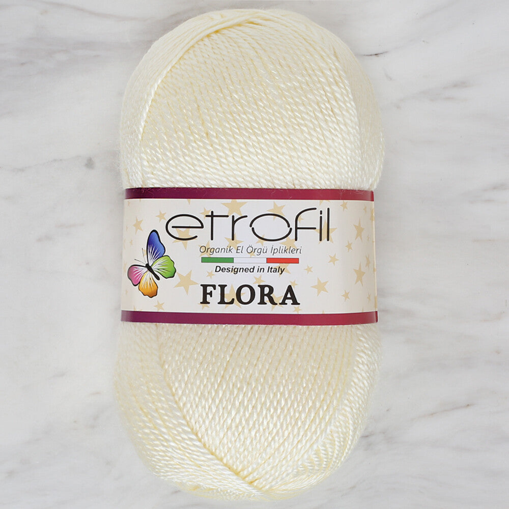 Etrofil Flora Krem El Örgü İpi -70299